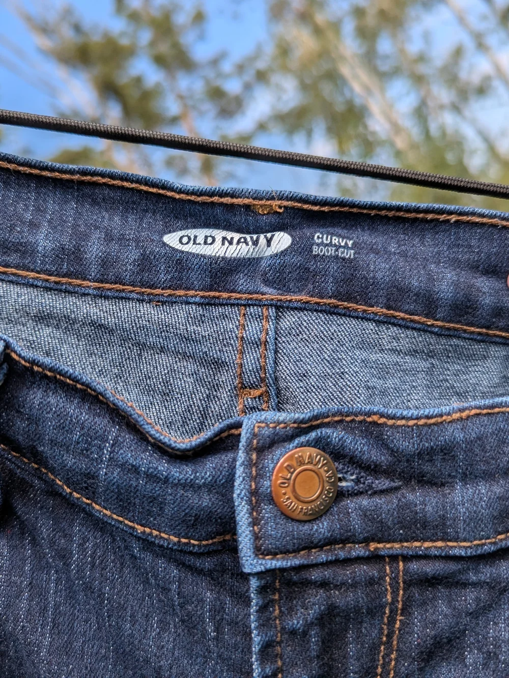 Old Navy Women's Dark Wash Bootcut Jeans